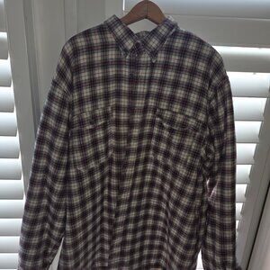 Wool lined flannel shirt